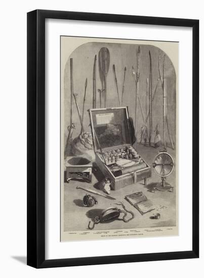 Relics of the Franklin Expedition-null-Framed Giclee Print