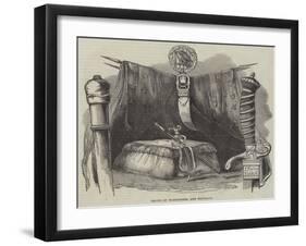 Relics of Washington and Franklin-null-Framed Giclee Print