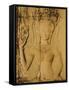 Relief Carving on the Temple at Angkor Wat, Angkor, Siem Reap, Cambodia, Indochina, Asia-Bruno Morandi-Framed Stretched Canvas