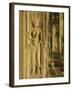 Relief Carving on the Temple at Angkor Wat, Angkor, Siem Reap, Cambodia, Indochina, Asia-Bruno Morandi-Framed Photographic Print