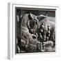 Relief carving, ruins of the ancient Persian city of Persepolis, Iran, first half of 5th century BC-Werner Forman-Framed Photographic Print