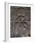 Relief Carvings Adorn the Walls of the Temple of Philae, Near Aswan, Egypt-Mcconnell Andrew-Framed Photographic Print