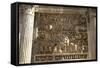 Relief Carvings-Peter-Framed Stretched Canvas