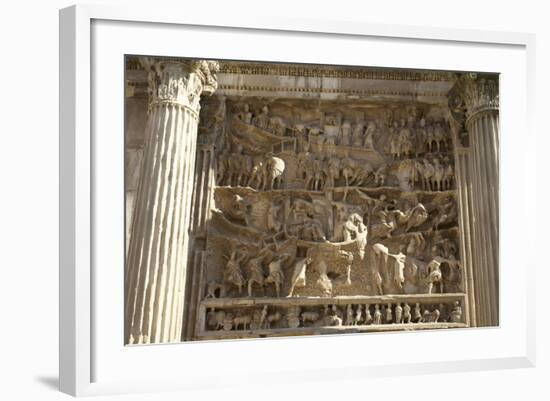 Relief Carvings-Peter-Framed Photographic Print