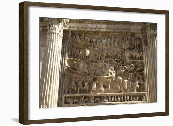 Relief Carvings-Peter-Framed Photographic Print