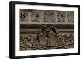 Relief Decoration, Detail from Lednice Castle-null-Framed Photographic Print