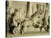 Relief Depicting a Chariot Race-null-Stretched Canvas