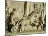 Relief Depicting a Chariot Race-null-Mounted Giclee Print