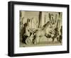 Relief Depicting a Chariot Race-null-Framed Giclee Print