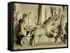 Relief Depicting a Chariot Race-null-Framed Stretched Canvas