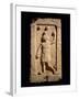 Relief Depicting a Juggler from the Stela of Settimia Spica (Stone)-Roman-Framed Giclee Print