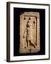 Relief Depicting a Juggler from the Stela of Settimia Spica (Stone)-Roman-Framed Giclee Print