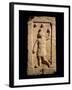 Relief Depicting a Juggler from the Stela of Settimia Spica (Stone)-Roman-Framed Giclee Print