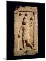 Relief Depicting a Juggler from the Stela of Settimia Spica (Stone)-Roman-Mounted Premium Giclee Print
