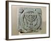 Relief Depicting a Menorah, from Umm Qeis (Ancient Gadara) Jordan (Basalt)-null-Framed Giclee Print