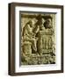 Relief Depicting a Merchant Eager to Make a Deal, from the Draper's Pillar, 3rd Century-null-Framed Giclee Print