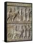 Relief Depicting a Procession in the Apadana-null-Framed Stretched Canvas