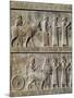 Relief Depicting a Procession in the Apadana-null-Mounted Giclee Print