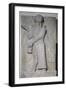 Relief Depicting a Winged Genie, from the Palace of Sargon II at Khorsabad, Iraq-Assyrian-Framed Giclee Print