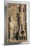 Relief Depicting Aflad Atop Two Lions, Artifact from Dura Europos, Syria-null-Mounted Giclee Print