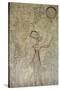 Relief Depicting Akhenaton-null-Stretched Canvas