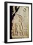 Relief Depicting Amenophis IV, Nefertiti and Their Daughter-null-Framed Giclee Print