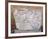 Relief Depicting Gladiators in Combat-Roman-Framed Giclee Print