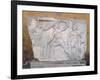 Relief Depicting Gladiators in Combat-Roman-Framed Giclee Print