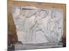 Relief Depicting Gladiators in Combat-Roman-Mounted Giclee Print