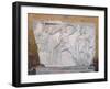 Relief Depicting Gladiators in Combat-Roman-Framed Giclee Print