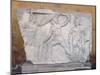 Relief Depicting Gladiators in Combat-Roman-Mounted Giclee Print