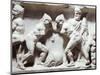 Relief Depicting Gym Scene-null-Mounted Giclee Print