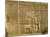 Relief Depicting Ptolemy Viii Euergetes Ii-Egyptian Ptolemaic Period-Mounted Giclee Print