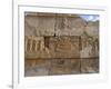 Relief Depicting the God Ahuramazda, Palace of King Darius, Persepolis-null-Framed Photographic Print