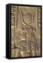 Relief Depicting the Goddess Hathor, Temple of Horus, Edfu, Egypt, North Africa, Africa-Richard Maschmeyer-Framed Stretched Canvas