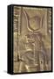 Relief Depicting the Goddess Hathor, Temple of Horus, Edfu, Egypt, North Africa, Africa-Richard Maschmeyer-Framed Stretched Canvas