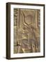 Relief Depicting the Goddess Hathor, Temple of Horus, Edfu, Egypt, North Africa, Africa-Richard Maschmeyer-Framed Photographic Print
