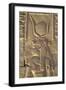 Relief Depicting the Goddess Hathor, Temple of Horus, Edfu, Egypt, North Africa, Africa-Richard Maschmeyer-Framed Photographic Print