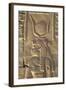 Relief Depicting the Goddess Hathor, Temple of Horus, Edfu, Egypt, North Africa, Africa-Richard Maschmeyer-Framed Photographic Print