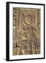 Relief Depicting the Goddess Hathor, Temple of Horus, Edfu, Egypt, North Africa, Africa-Richard Maschmeyer-Framed Photographic Print