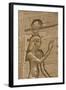 Relief Depicting the Goddess Hathor-Richard Maschmeyer-Framed Photographic Print