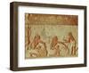 Relief Depicting the Making and Baking of Bread, Old Kingdom-null-Framed Premium Giclee Print