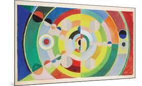 Relief-Disques, 1936-Robert Delaunay-Mounted Premium Giclee Print