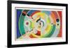 Relief-Disques, 1936-Robert Delaunay-Framed Premium Giclee Print