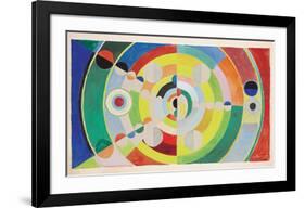 Relief-Disques, 1936-Robert Delaunay-Framed Premium Giclee Print