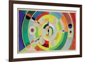 Relief-Disques, 1936-Robert Delaunay-Framed Giclee Print