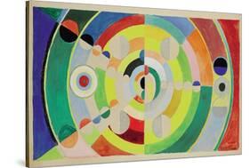 Relief-Disques, 1936-Robert Delaunay-Stretched Canvas