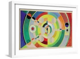 Relief-Disques, 1936-Robert Delaunay-Framed Giclee Print