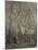 Relief du palais de Sargon II : génie portant un fleur de pavot-null-Mounted Giclee Print