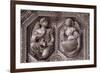 Relief from Archivolt of Door of Church of Saint Michel, Dijon, Burgundy, France, 15th-16th Century-null-Framed Giclee Print